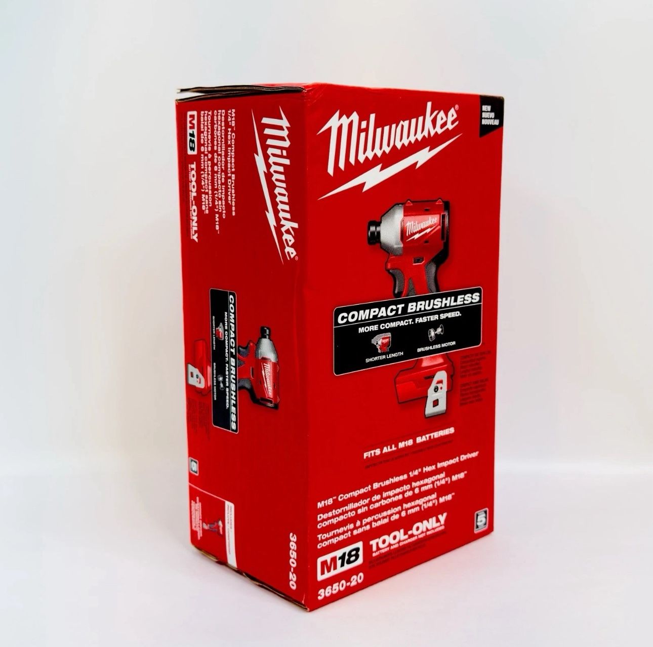 Milwaukee M18 FUEL 18V Brushless Impact Driver - 3650-20