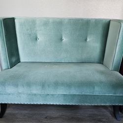 Velvet Mid-century Style Lounge Bench