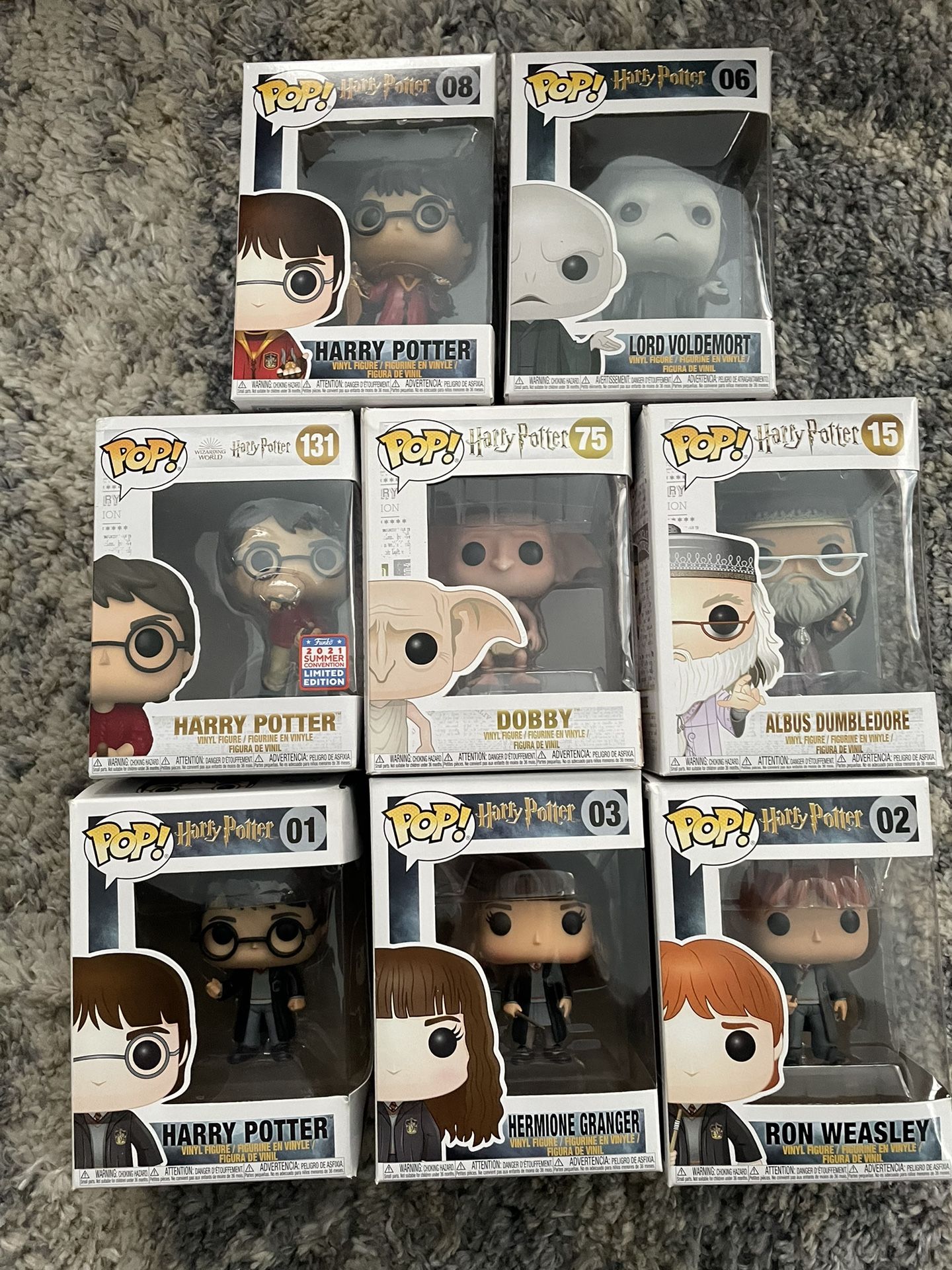 Funko Pop Harry Potter Lot (message for individual)