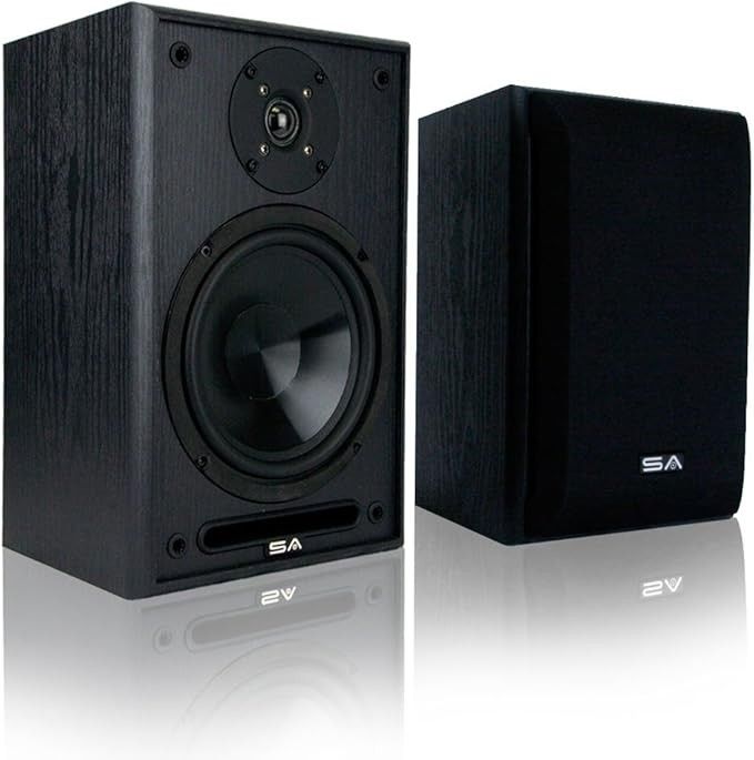AVX Audio 6.5 Inch Bookshelf Speaker Pair