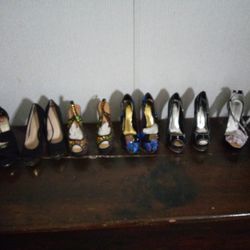 6Pr Ladies Heels 