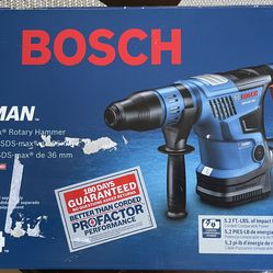 Bosch 1-9/16 SDS Max Rotary Hammer 18v(OBO)
