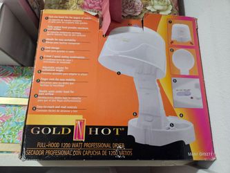 Gold N Hot Hood Hairdryer