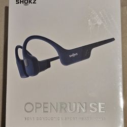 Shokz OpenRun SE / Indigo Blue New Sealed Box