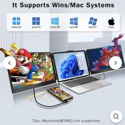 OFIYAA P2-S - Tri Screen Monitor 