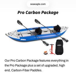 Sea Eagle 380x Explorer Pro Carbon Kayak