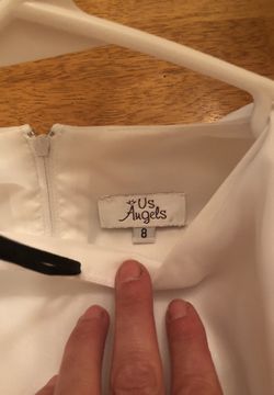 White communion dress