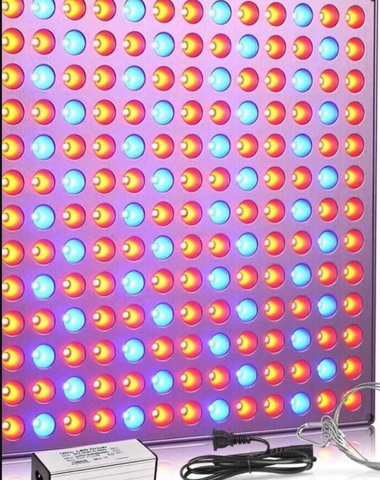 LED Grow Light, Roleadro 45 W Grow Light for Indoor Plants Full Spectrum Plant Light for Seedling, Hydroponic, Greenhouse, Succulents, Flower