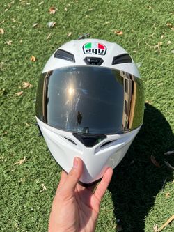 AGV K1S White Motorcycle Helmet $40 FIRM NO TRADES