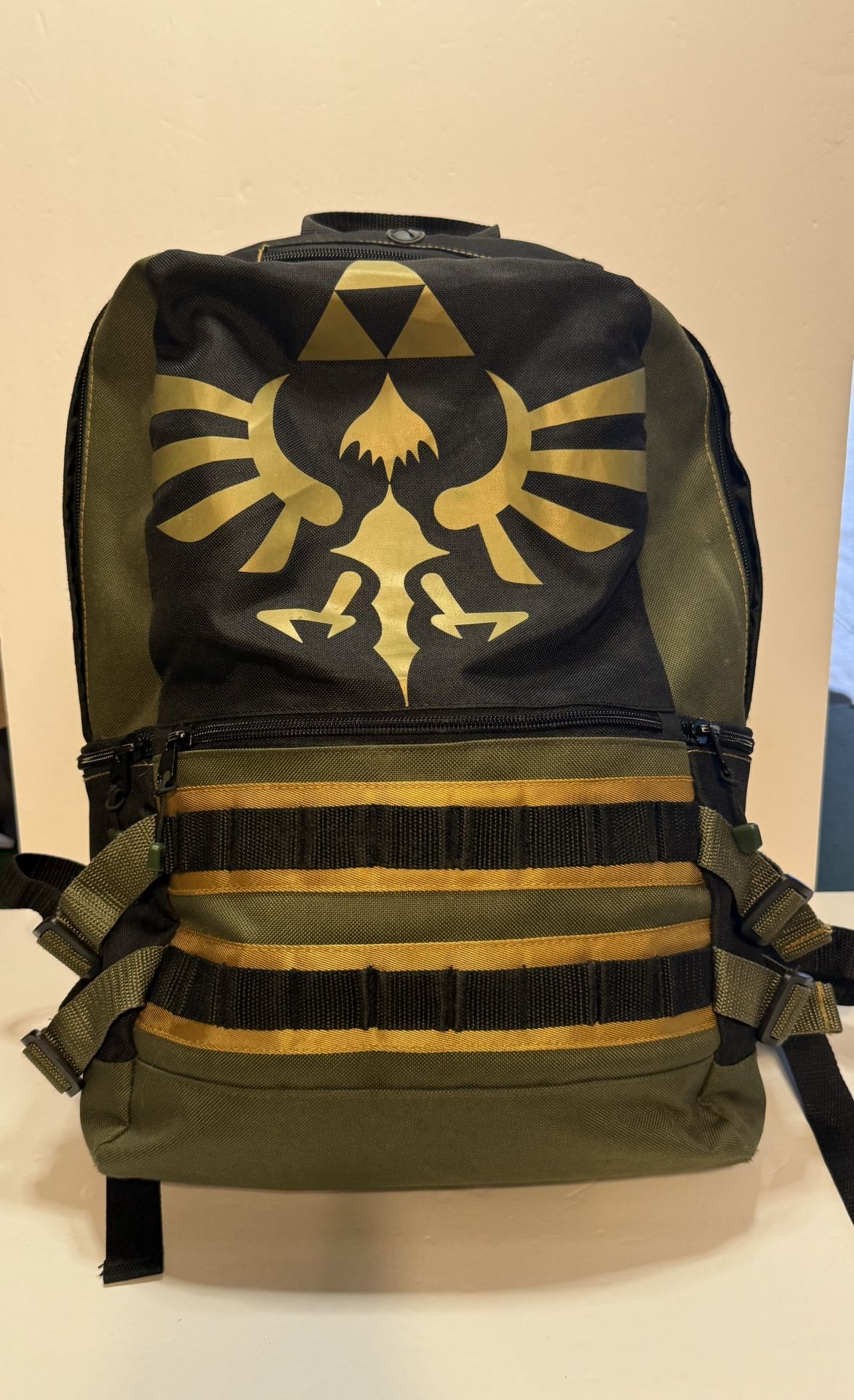 Legend Of Zelda Triforce NES Nintendo Full Size Backpack