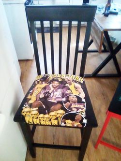Wood Chairs Painted And Recovered