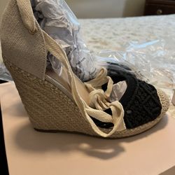 Brand New Wedges Ankle Tie