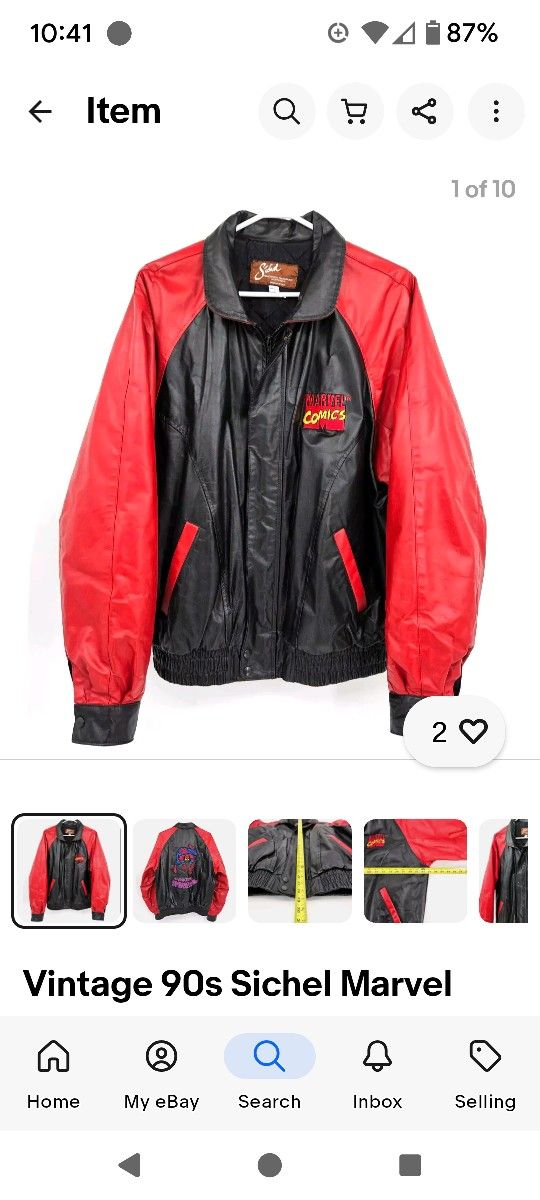 Spiderman Leather Jacket