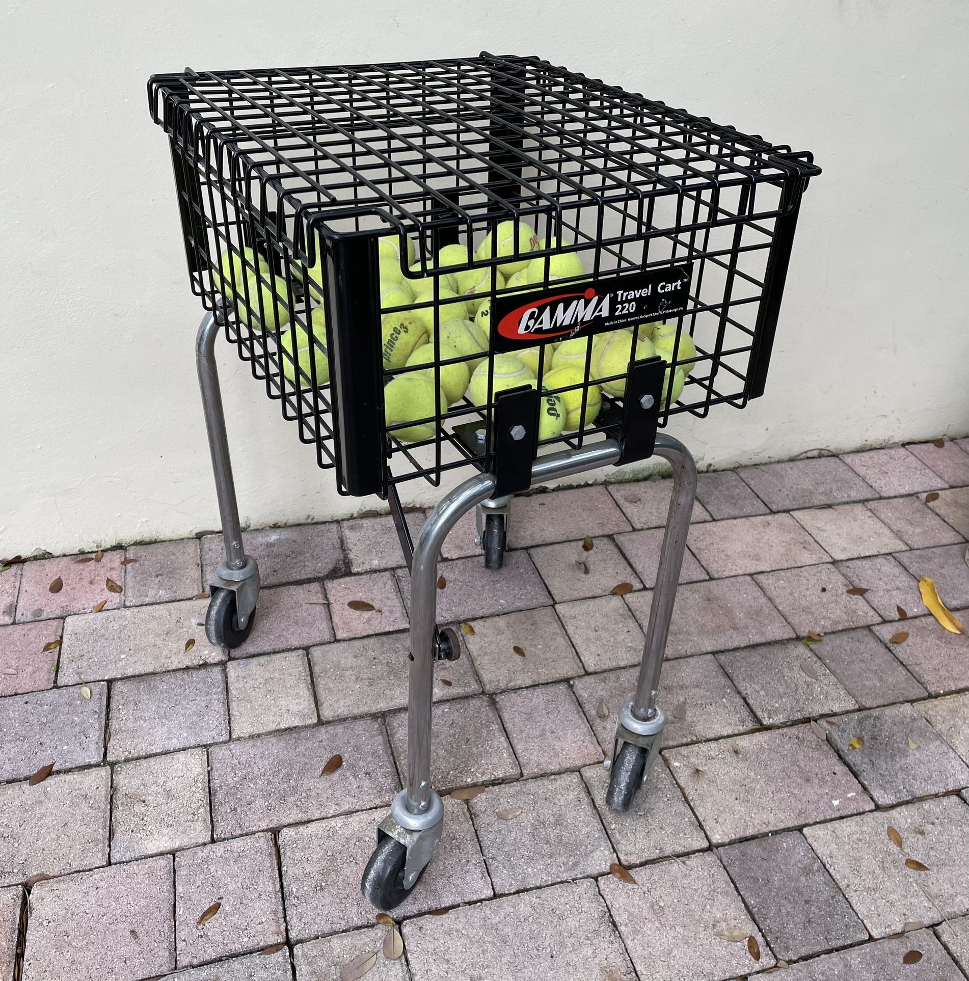 Gamma Travel Cart 220 Ballhopper Tennis Ball Training Cart
