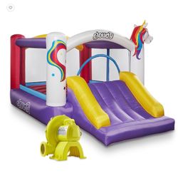 Unicorn bounce house