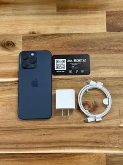 📱 iPhone 15 Pro Max | 256GB | Blue Titanium | T-Mobile/Metro PCS Only | Hablo Español
