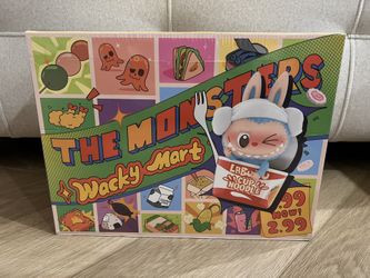 New the monsters labubu wacky mart whole set