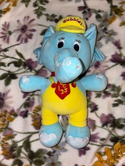 Bubbles the elephant plush
