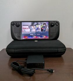 🔥🔥Valve Deck OLED 1TB Great Condition Charger & Case 100% Battery Health