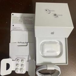 Apple AirPods Pro 2nd Generation with Active Noise Cancellation (NEW)