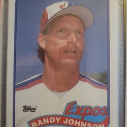 1989 Topps Randy Johnson #647 Collector's Edition (Tiffany) (RC)