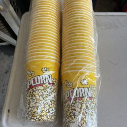 Popcorn Paper Cups