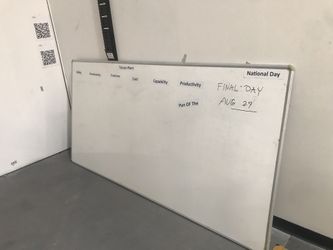 Eraser board 4 x 8 good condition almost new $150