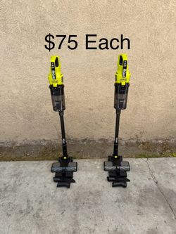RYOBI ONE+ HP 18V Cordless Pet Stick Vacuum Cleaner (Tool Only) **$75 Each**