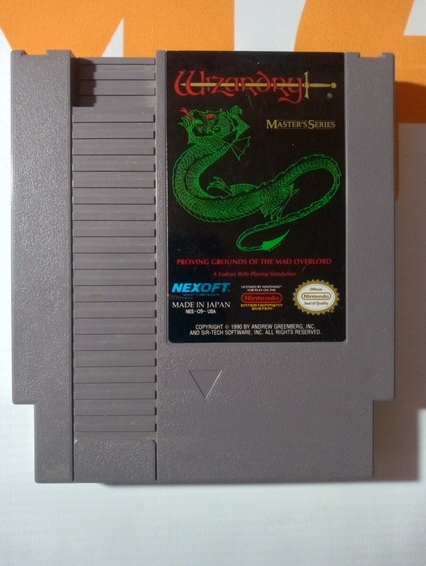 Wizardry Proving Grounds of The Mad Overlord (NES)