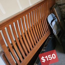 Wood Bed Frame