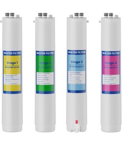 H2O 4 Stage Twist Lock Water Replacement Filters Compatible with Pure Blue H2O..