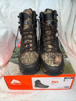 Ozark Trail Meadows Hiking Boots Leather & Mesh Upper Mens Size 11 Waterproof