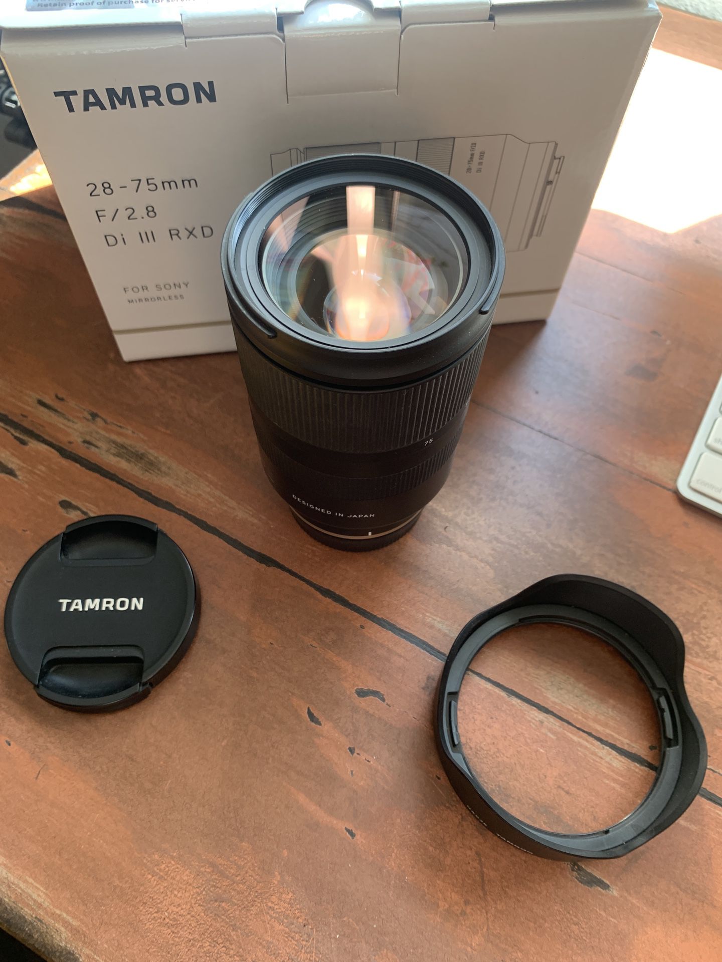 Tamron 28-75mm F2.8 Sony E Mount Lens