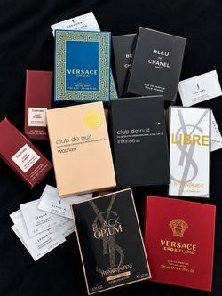 Designer Fragrance Lot – YSL, Versace, Chanel, Tom Ford