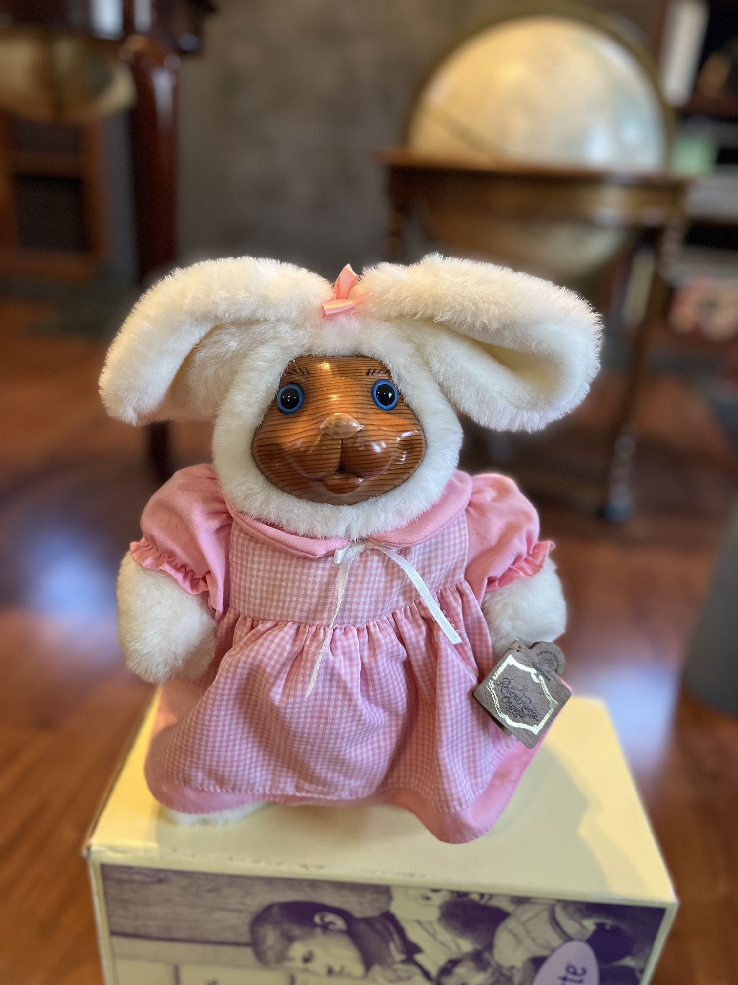 Paulette Robert Raikes Easter Bunny With Original Tag/Box 