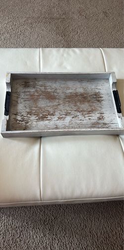 Farmhouse table tray