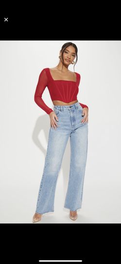 Red Corset Fashion Nova