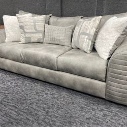 Get this amazing 😉deal on this brand new Gray Sofa / Loveseat or Tan color