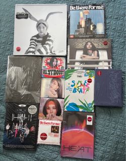 Lot of 12 ITEMS! K-POP Mini Albums / NEW / SEALED
