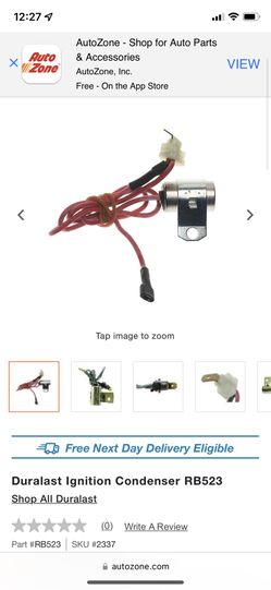 Duralast Ignition Condenser RB523