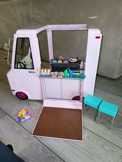 Our Generation Sweet Stop Ice Cream Truck - Pink