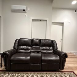 Loveseat Recliner With Cup Holder 