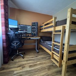 double bunk bed, like new