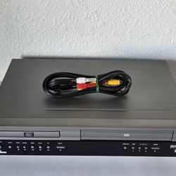 CineVision DVR1000 DVD VCR VHS Combo Player Recorder Dolby Digital With AV Cables