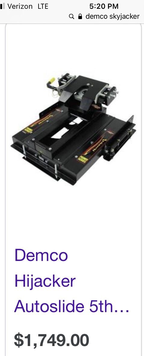 Demco Skyjacker Fifth Wheel