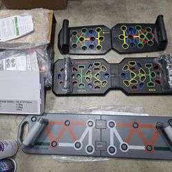 Push Up Boards Chest Workout Fitness Gym Board Multi Angle