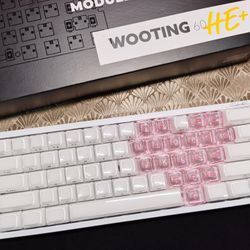 keyboard New arrival on wooting! Pink love