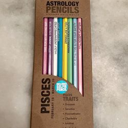 Whiskey River Soap Co. Astrology Pencils - Pisces
