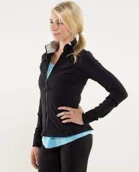 Lululemon Black Forme Jacket -,size 4 Like New 