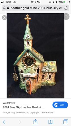 Authentic Blue Sky Heather Goldminc Green Joy Church